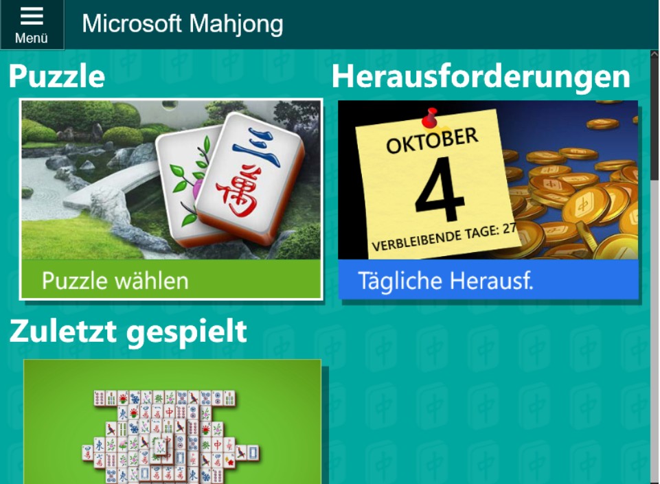 Image Microsoft Mahjong